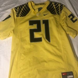 Youth large Oregon Ducks football jersey